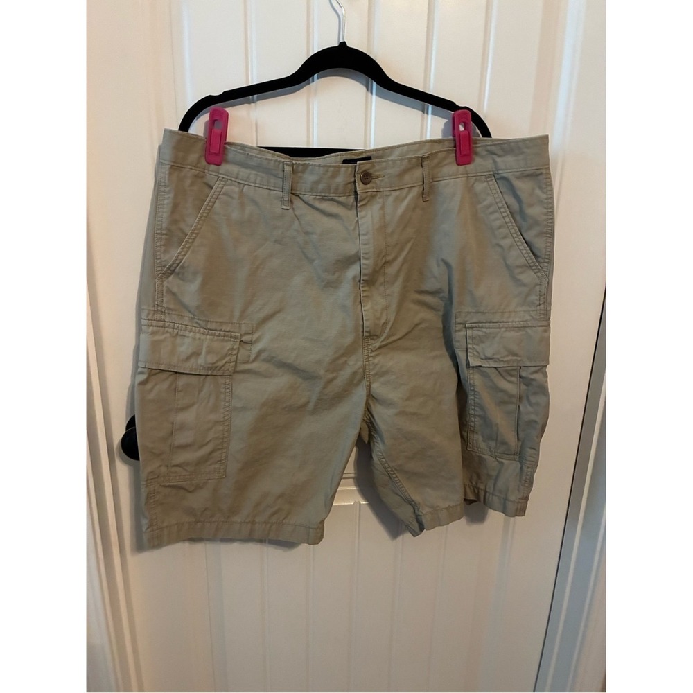 Levis Mens Cargo Shorts Tan Beige Ripstop Canvas W42 PC9-23251-0009